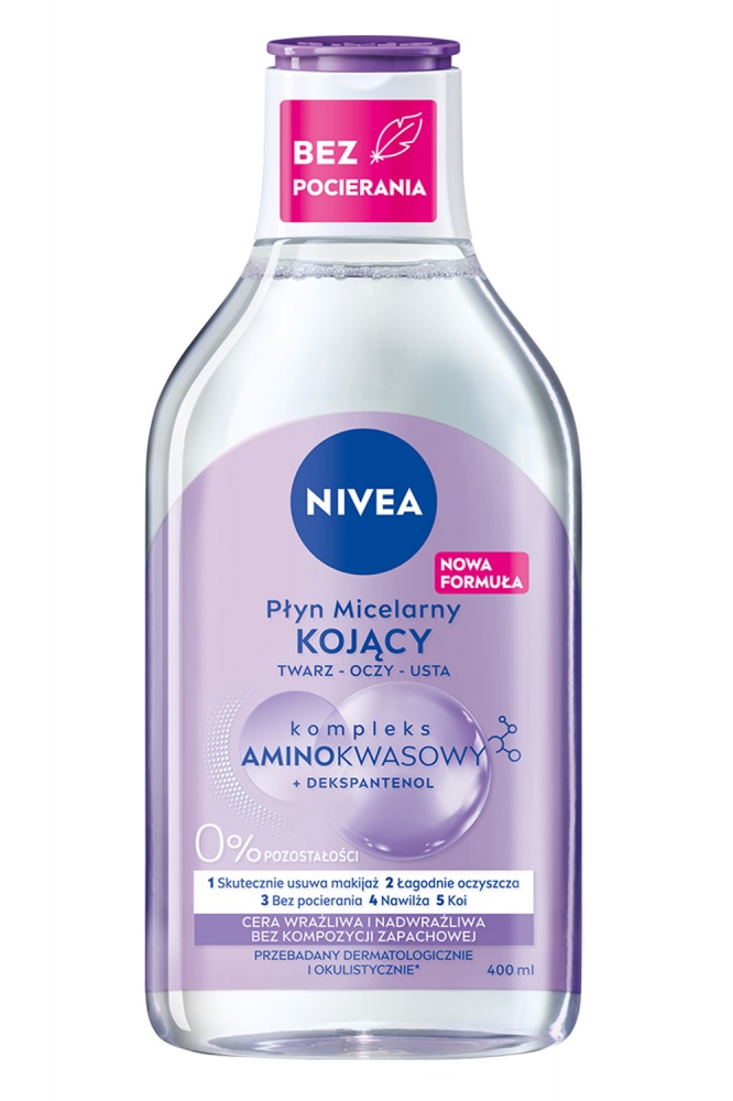 Мицеллярная вода Nivea успокаивающая для чувствительной кожи 400 мл