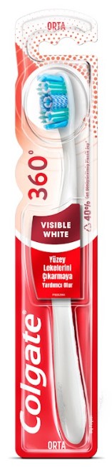 Обычная Colgate 360 Оптик Уайт средняя 1 шт.