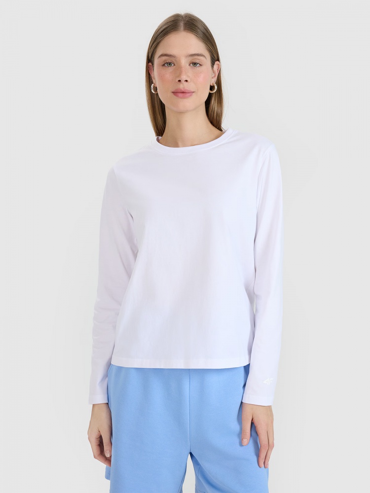 Лонгслив 4F LONGSLEEVE F431 4FWMM00TLONF431-10S р.XS бежевый