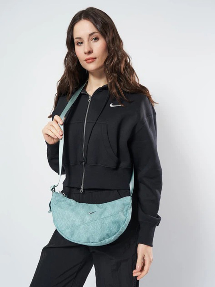 Сумка через плече Nike Aura Crscnt Crssby-Cord IB6207-017 м'ятний