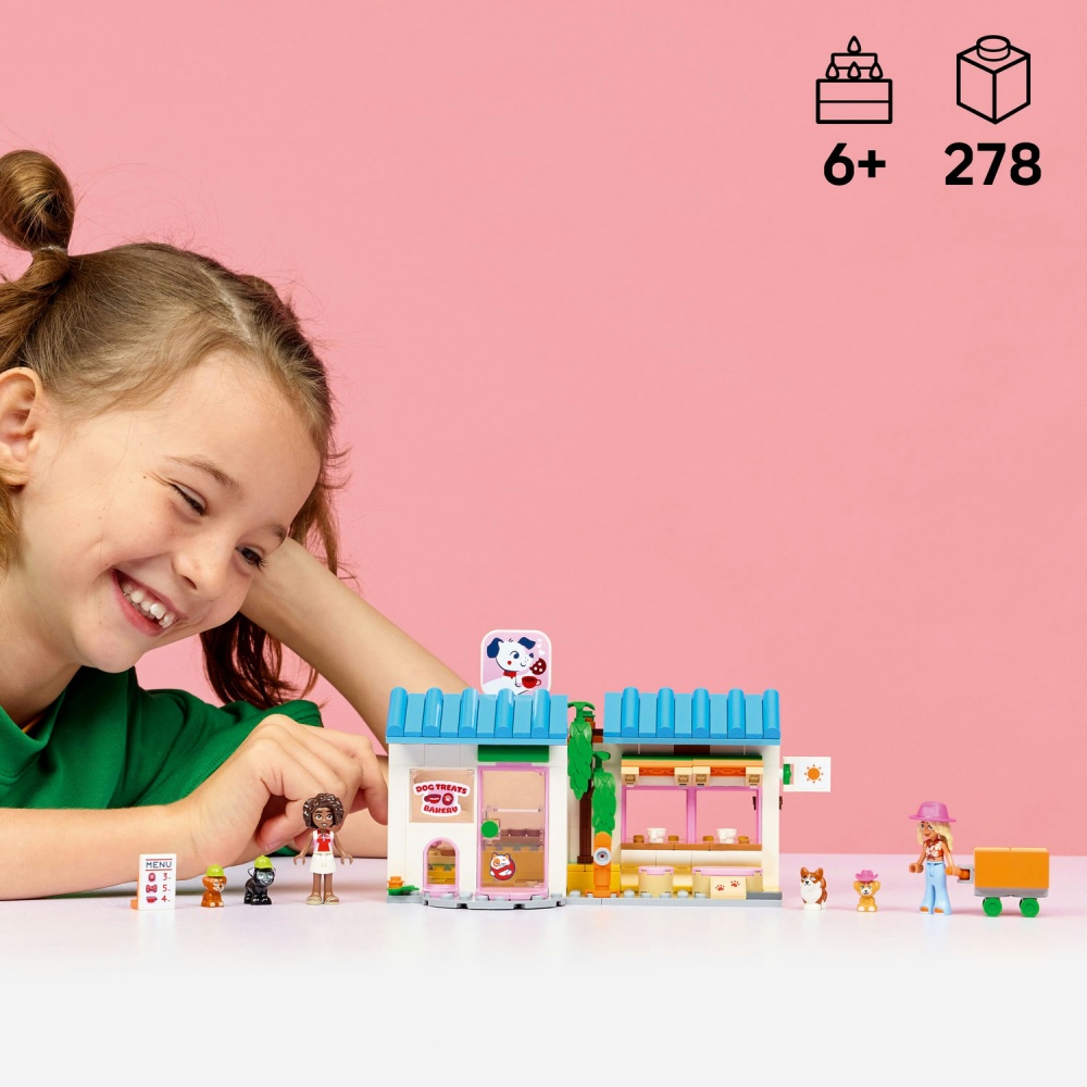Конструктор LEGO Friends Пекарня собачьего лакомства 42677
