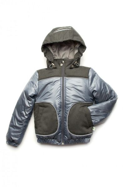 Куртка для хлопчиків Модний Карапуз 03-00737-0 р.134 сірий 