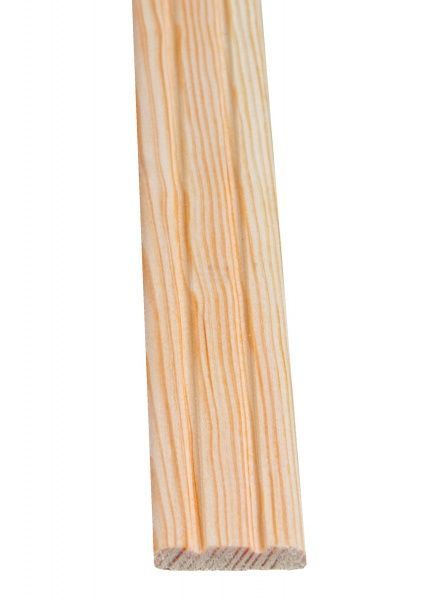 Планка фигурный Woodprofile декоративная 5х27х2400 мм сосна в/с