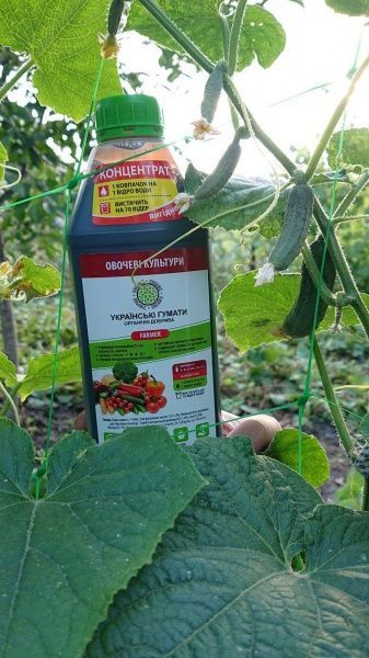 Добриво органічне Українські гумати для овочевих культур 1 кг