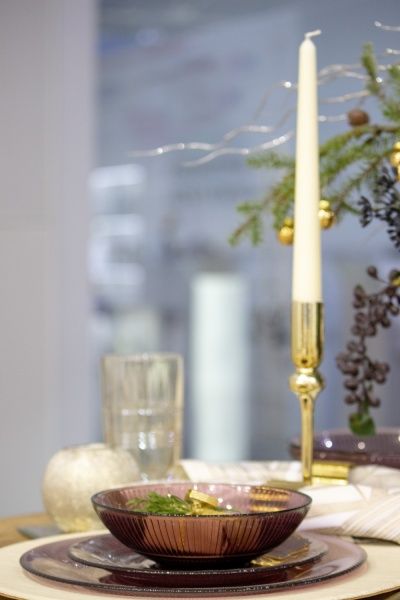 Тарілка обідня Louise Lilac 25 см Luminarc