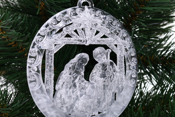 Підвіска декорована P.&C. Creative Вертеп 11 см в асортименті F21540264/265