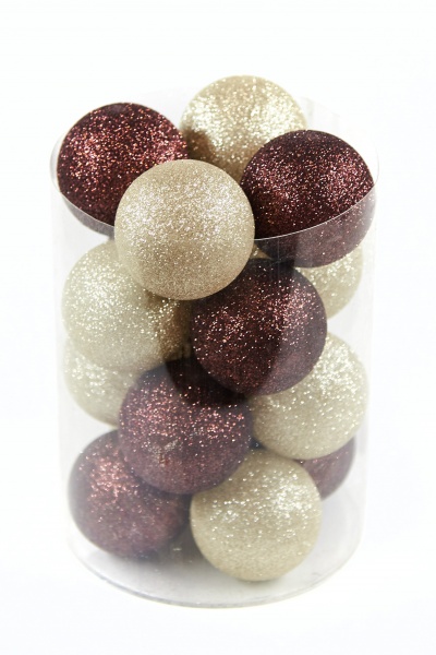 Набор елочных шаров 9538 d145 мм 21,5 см 16 шт./уп. 