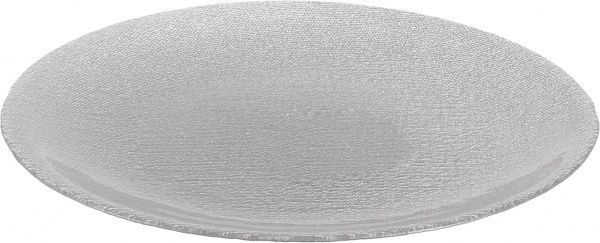 Блюдо Seta 33 см срібне Decor Cam 