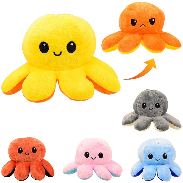 Мягкая игрушка Осьминог 19 см в ассортименте M066