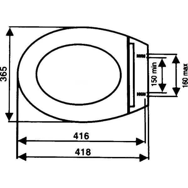 Сиденье для унитаза Сиданіт СУ-79