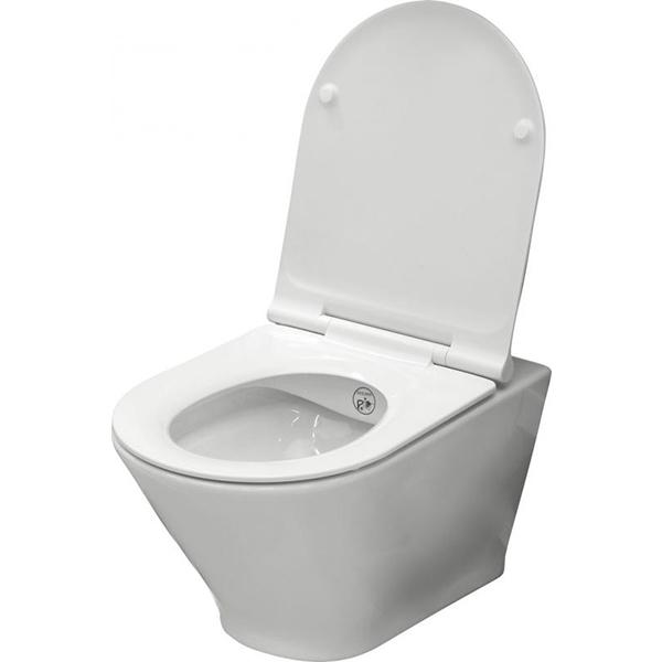 Унітаз ROCA TEO унітаз підвісний, з сидінням, Rimless