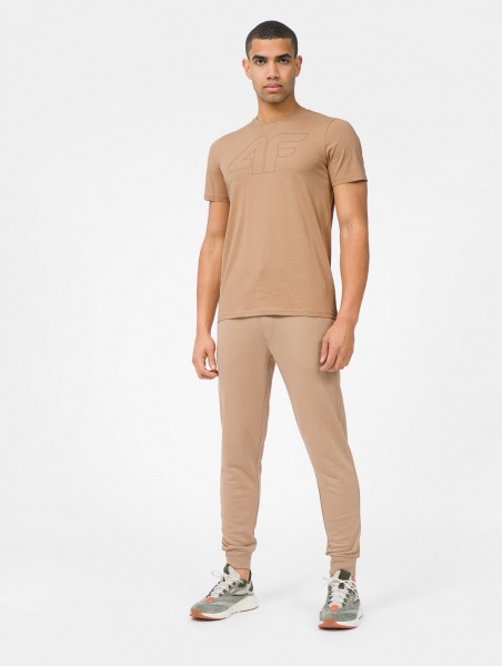 Футболка 4F TSHIRT 4FSS23TTSHM1048-83S р.M бежевий