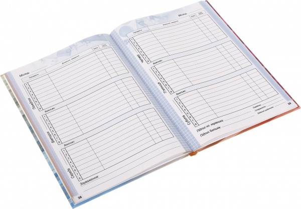 Щоденник 659 7БЦ матова ламінація 165х240 мм 40 аркушів Mandarin