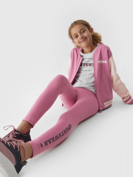 Джемпер 4F SWEATSHIRT F641 4FJAW23TSWSF641-54S рожевий