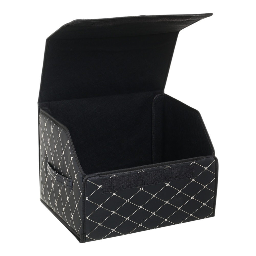 Сумка-органайзер в багажник розмір M Auto Assistance AA-433BG чорно-білий