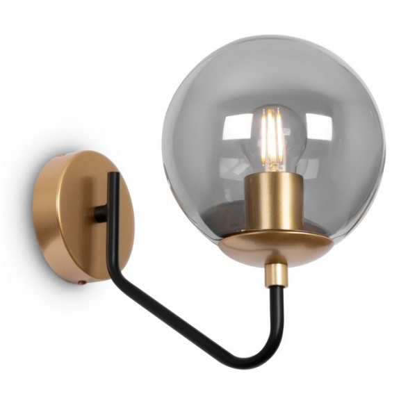 Бра Blitz 1x60 Вт E27 черный/золото 2881-11 