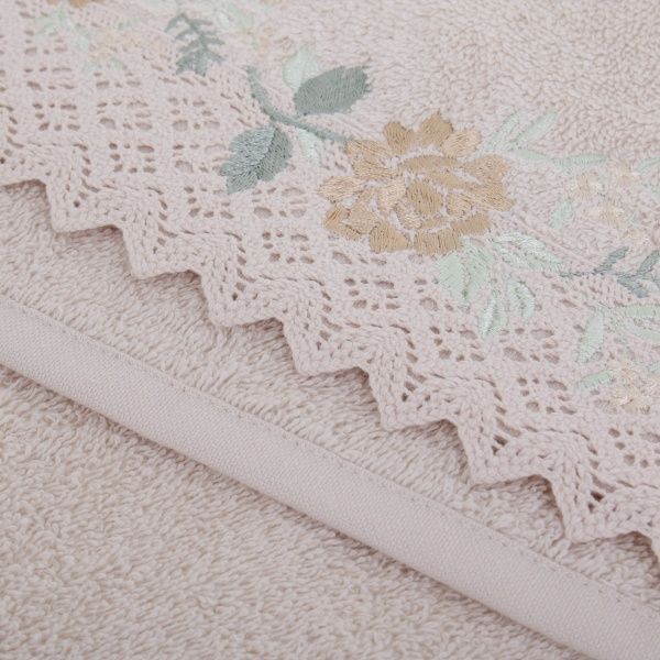 Набір рушників Amora бежевий Karna 