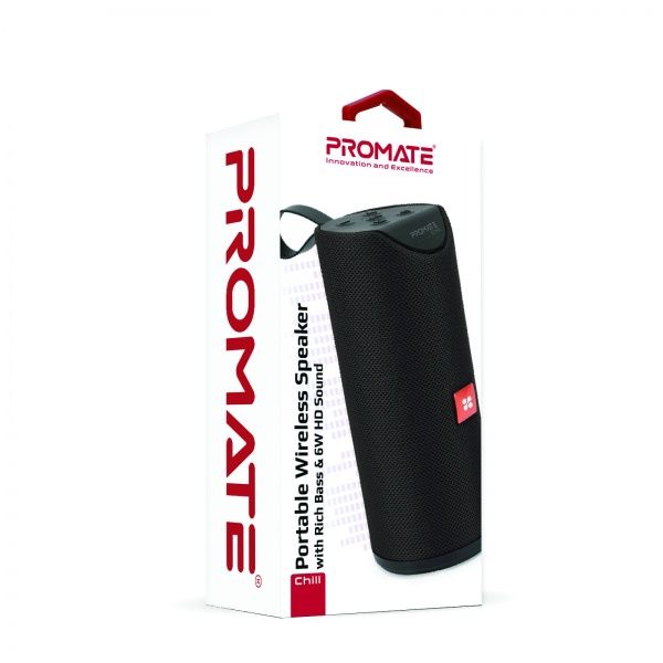 Портативна колонка Promate Chill 6W IPX4 2.0 black 