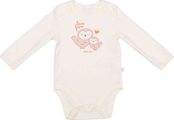 Боди унисекс Bembi БД58а р.80 молочный 