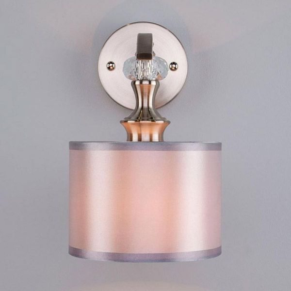 Бра Strotskis Ofelia 60070/1 1x40 Вт E14 никель/сатин 