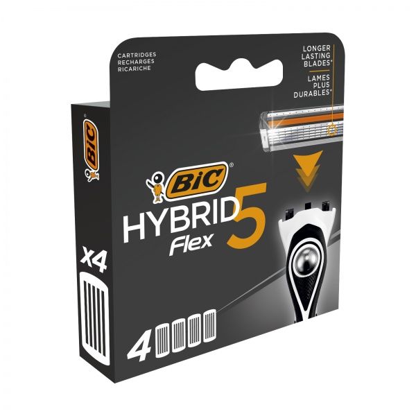 Сменный картридж BIC Flex 5 Hybrid 4 шт.