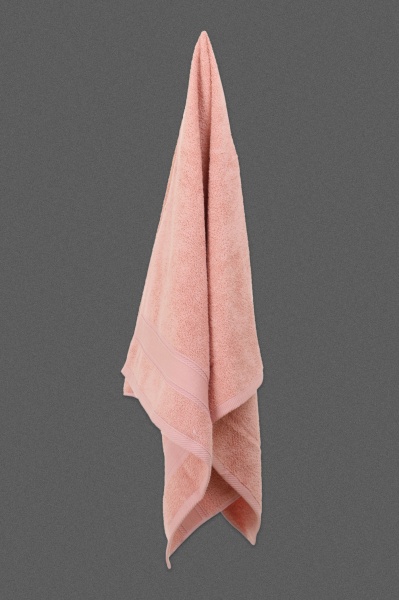 Рушник махровий МХ Б593 70x130 см пудра Yanatex 