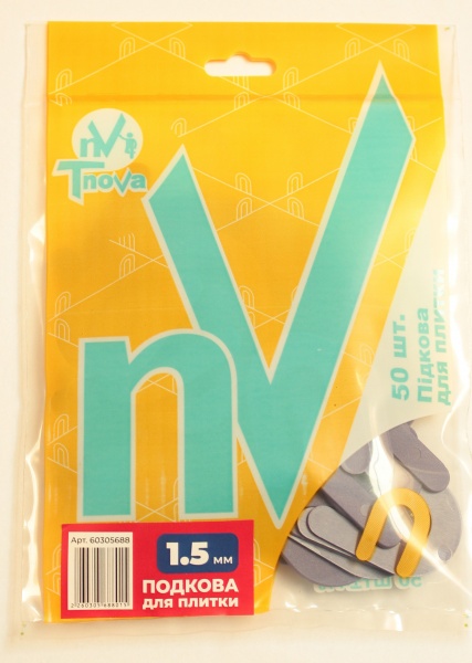 Подкова Т-Нова 1,5 мм 50 шт.