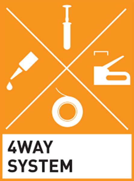 Плінтус ПВХ Arbiton INDO дуб лінгбург 70x2500 мм 