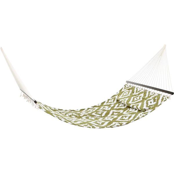 Гамак Indigo стеганый 200x140 см салатовый