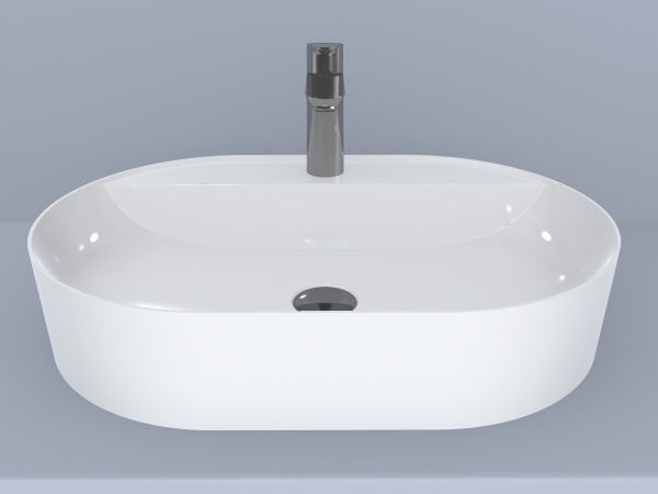 Умывальник мебельный Miraggio France У-136 белый глянцевый