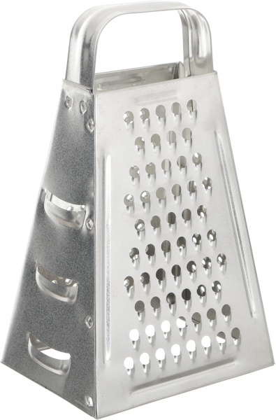 Тертка чотиристороння конусна металева