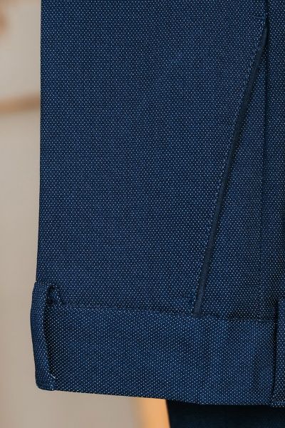 Штани для хлопчиків West-Fashion Батал р.140 синій А801 