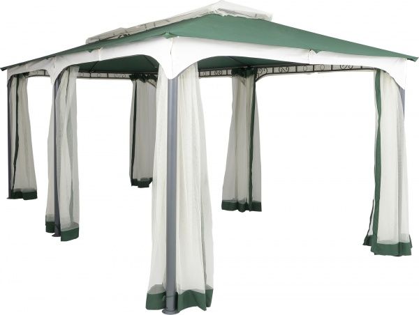 Павильон садовый Indigo с москитной сеткой зеленый DU120