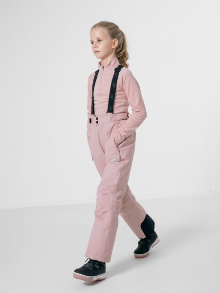 Штани 4F SKI TROUSERS JSPDN001 HJZ22-JSPDN001-56S р. 164 рожевий