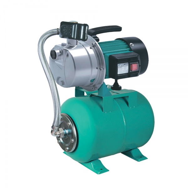 Насосная станция LEO центробежная 1.0кВт Hmax 44м Qmax 73л/мин нерж 24л