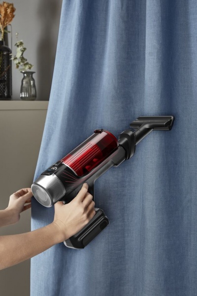 Пылесос аккумуляторный Rowenta X-Force 9.6 Animal RH2079WO black/red 