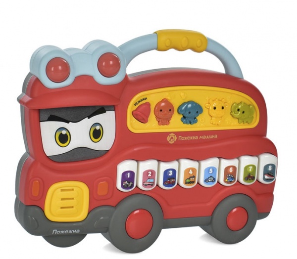 Іграшка музична Limo Toy Піаніно пожежна FT 0035 AB