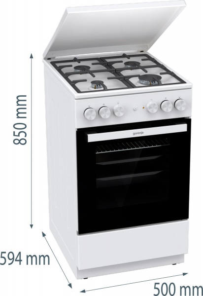Плита комбинированная Gorenje GK5A42WF-B