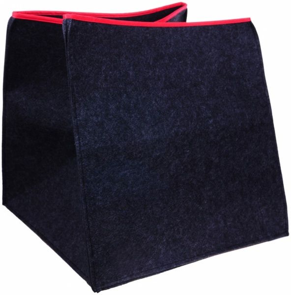 Короб текстильный з окантовкою 400x400x400 мм