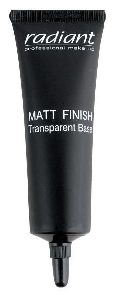 Основа під макіяж Radiant MATT FINISH TRANSPARENT BASE безбарвний 30 мл 