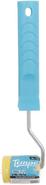 Валик Tempo 36x50 мм и ручка для обоев 1 шт.