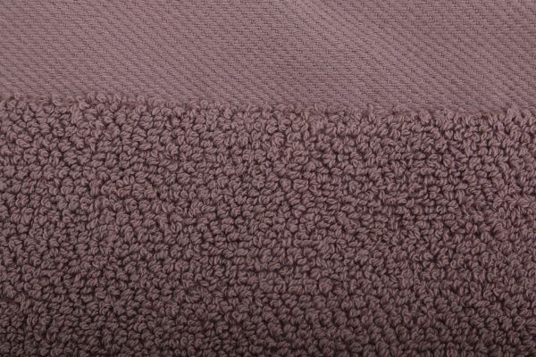 Рушник Rice Dusty Pink 70x140 см сіро-рожевий La Nuit 