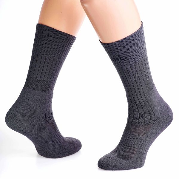 Шкарпетки чоловічі Ярунь трекінгові махрові Ярунь Берець сірі 41-43