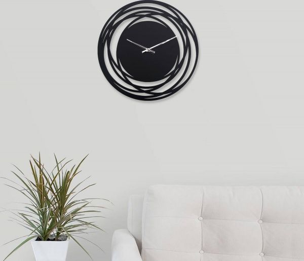 Часы настенные Shirakawa 480x480 мм черный Moku