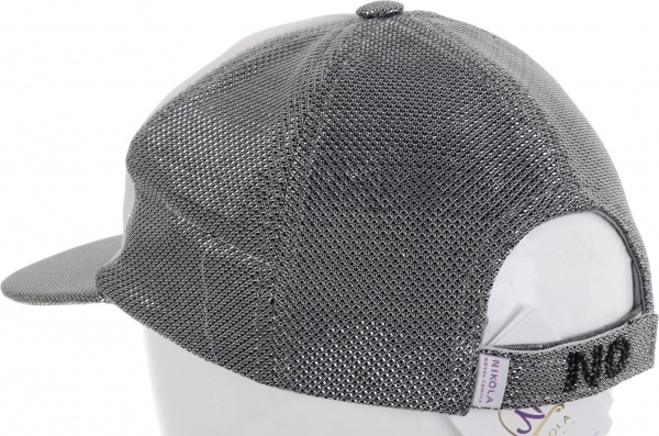 Кепка для девочек Pampona 21 L 13 р.54 серебряный 