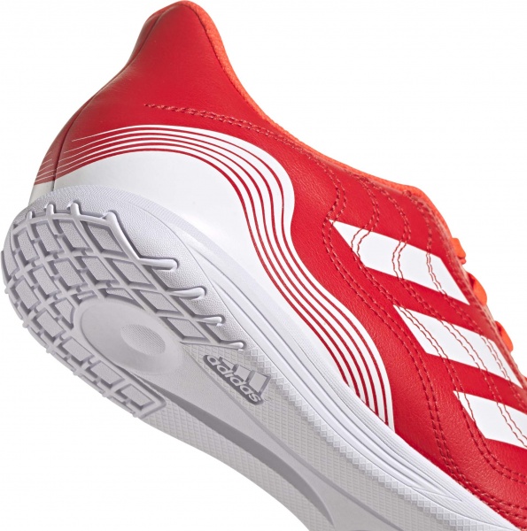 Футзальная обувь Adidas COPA SENSE.4 IN FY6181 р.UK 9 красно-белый