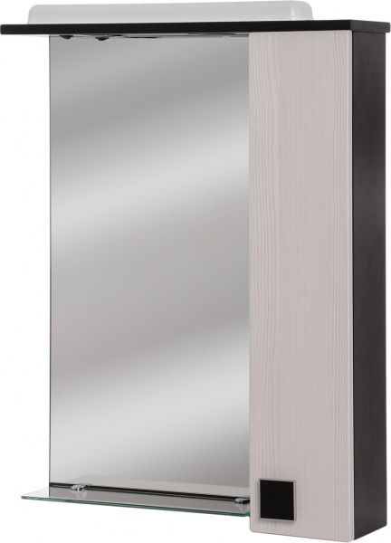 Дзеркало з шафкою Мойдодир Доміно З-60 Плюс венге 