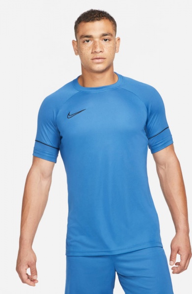 Футболка Nike M NK DF ACD21 TOP SS CW6101-407 р.S темно-синій