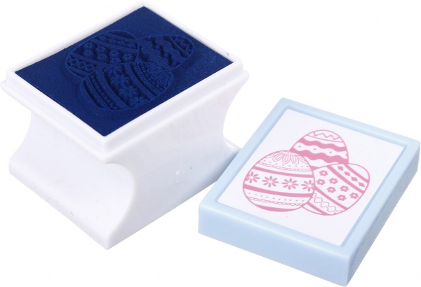 Іграшка Malevaro Штамп дитячий Великодній кошик пастельний 8 видів S56E1