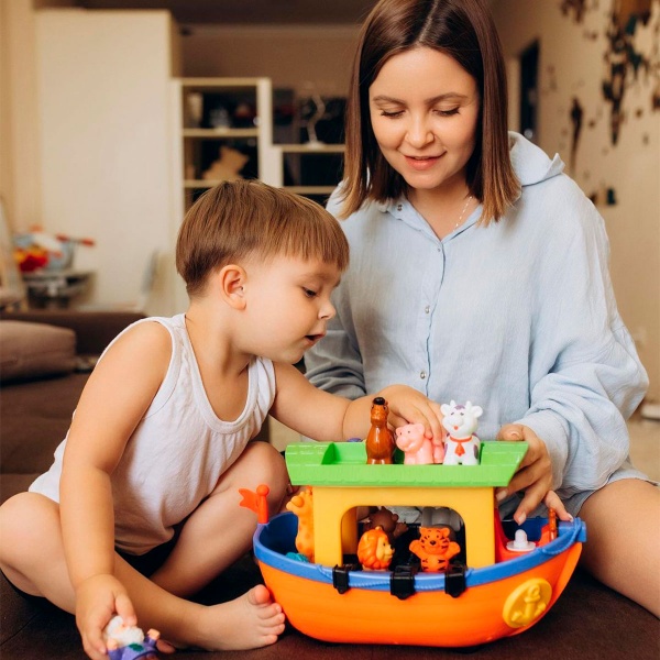Ігровий набір Kiddi Smart Ковчег Ноя (українська мова) 063404